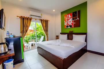 Maison d’hôte pour 2 personnes, avec jardin et vue à Karon Beach