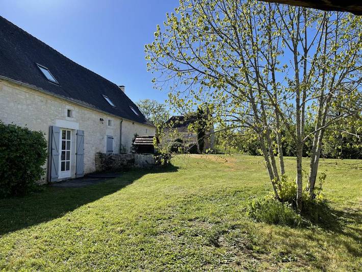 Location de vacances pour 4 personnes, avec jardin ainsi que piscine et vue, animaux acceptés à Lachapelle-Auzac - 2