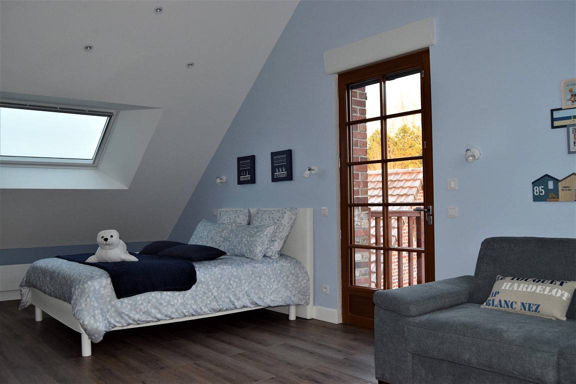 Très belles chambres d'hôtes : l'Entre Deux Baies - Chambre Canche in Merlimont, Région de Montreuil
