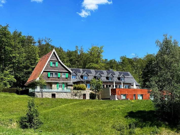 Hôtel pour 2 personnes, avec terrasse et jardin, animaux acceptés