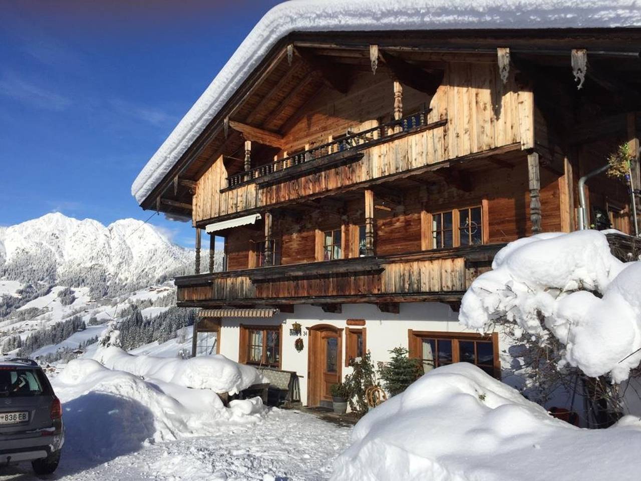 Ganze Ferienwohnung, Pension Schiessling - Appartement Wiedersbergerhorn in Inneralpbach, Alpbach
