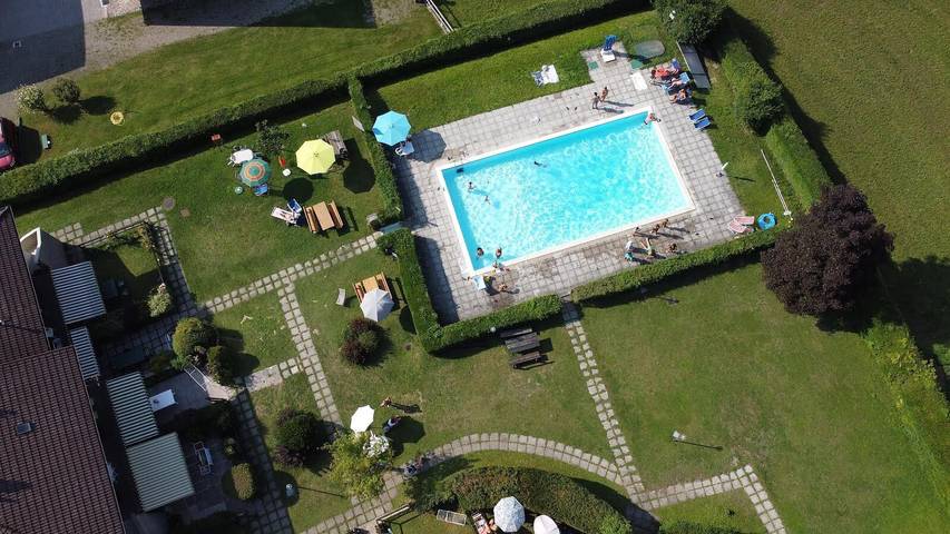 Ferienwohnung für 5 Personen, mit Garten und Seeblick in Ledro