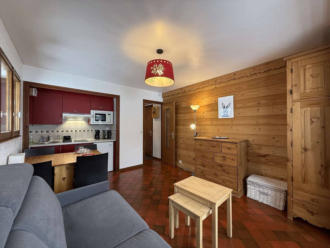 Appartement entier, Studio 2 Pers. Proche Centre Parking Inclus in Le Grand-Bornand, Région d'Annecy