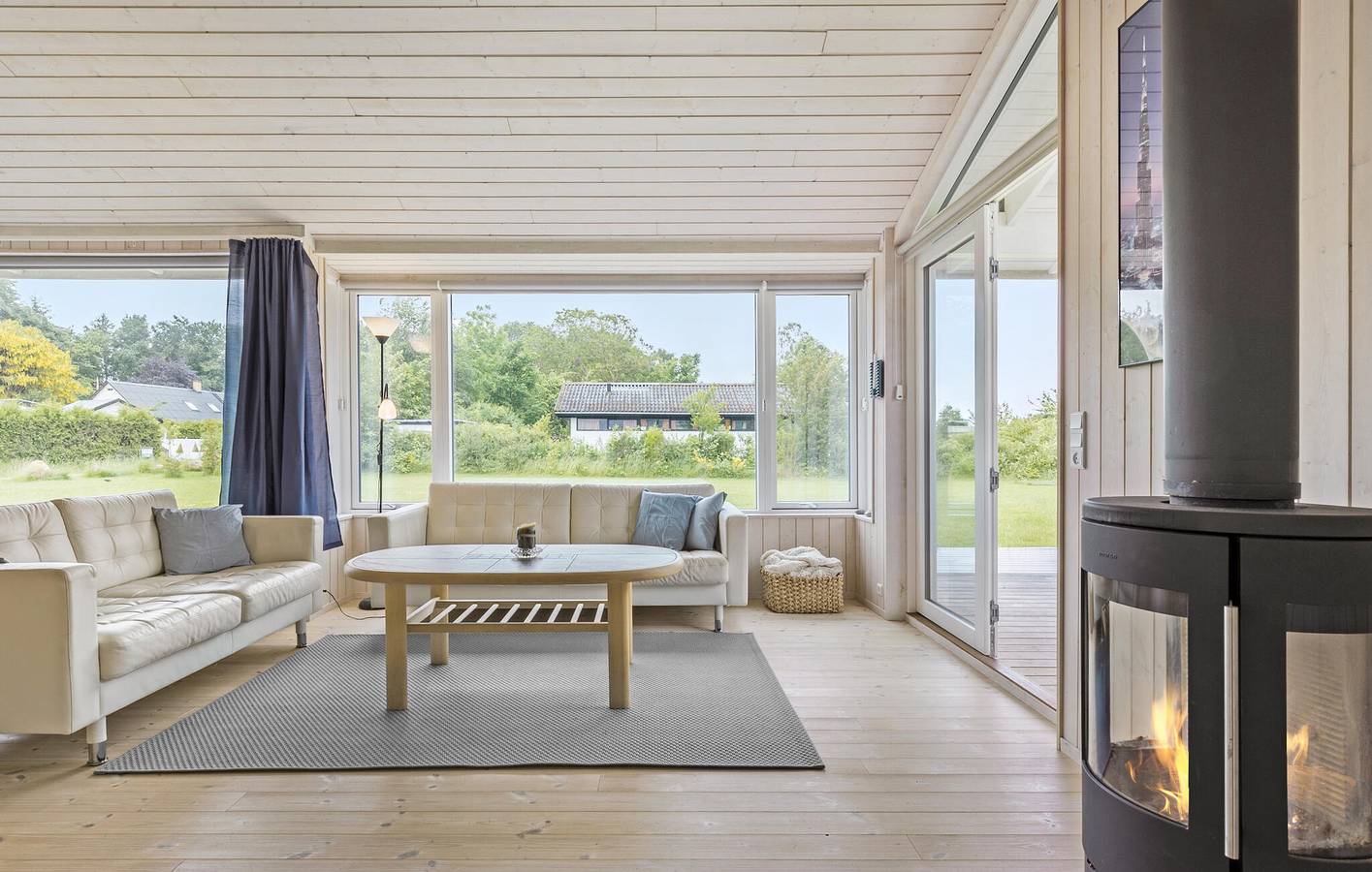 Holiday home for 6 people with terrace in Ølsted, Hovedstaden