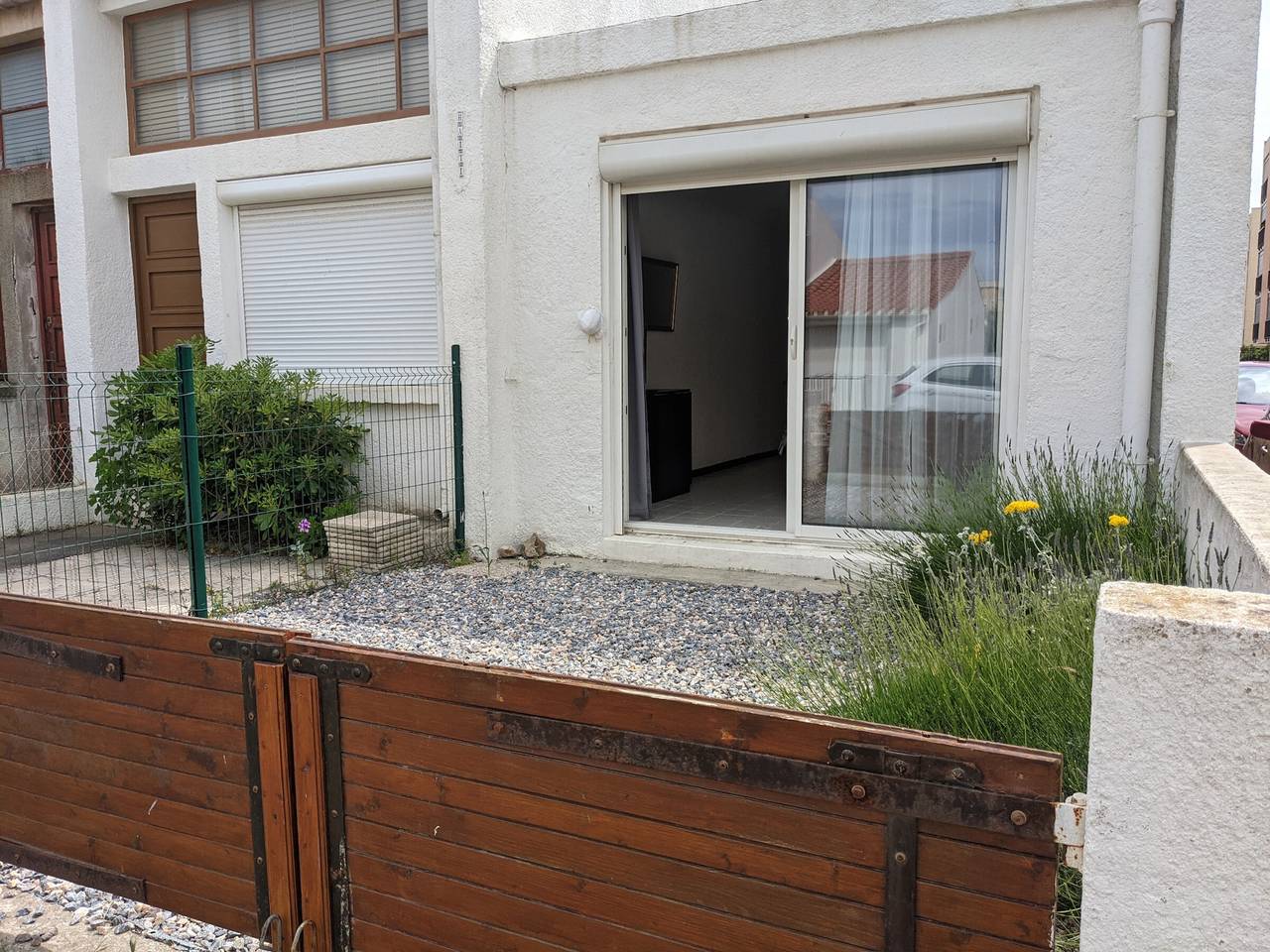 Klimatisiertes Erdgeschoss-Apartment T2 mit Hof, 200m vom Strand, ideal für 5 Personen in Port-la-Nouvelle, Mittelmeerküste (Frankreich)