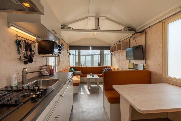 Strandhaus für 6 Personen, mit Terrasse und Seeblick sowie Balkon/Terrasse in Zeeland - 3