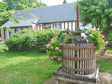 Gîte for 2 people, with terrace and garden, with pets in Normandy