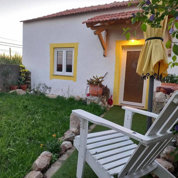Ferienhaus für 4 Personen, mit Terrasse und Garten sowie Ausblick
