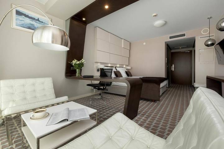 Lägenhet för 2 Personer, med pool samt utsikt och balkong, med husdjur i Kołobrzeg