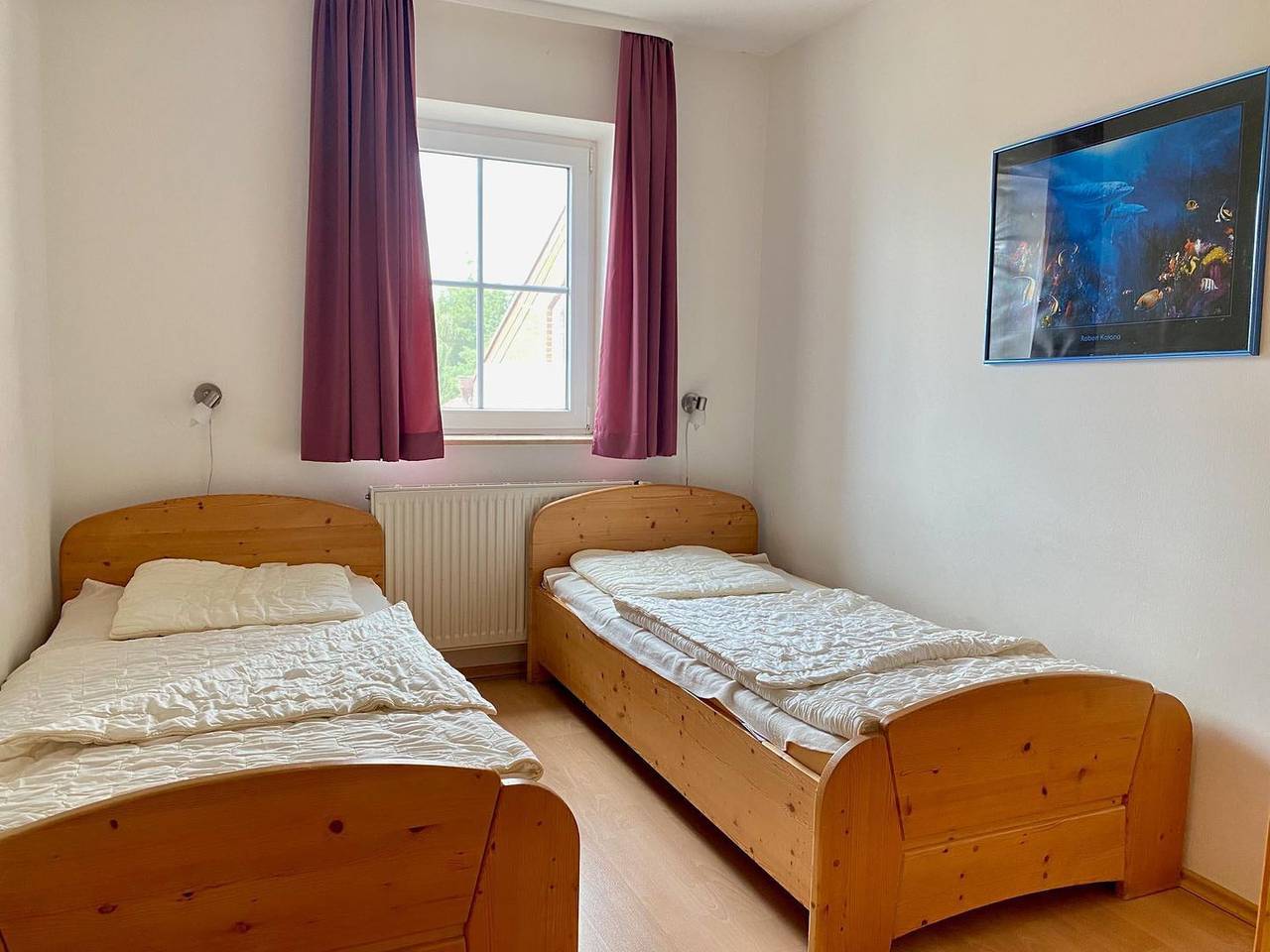 Ganze Wohnung, Komfortable Ferienwohnung mit Hafen- und Ostseeblick in Orth in Westfehmarn, Fehmarn