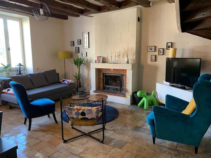 Maison de vacances pour 6 personnes, avec Balcon et Terrasse à Montlouis-sur-Loire