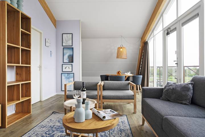 Bungalow für 2 Personen, mit Balkon/Terrasse und Sauna sowie Terrasse in Nordholland - 3