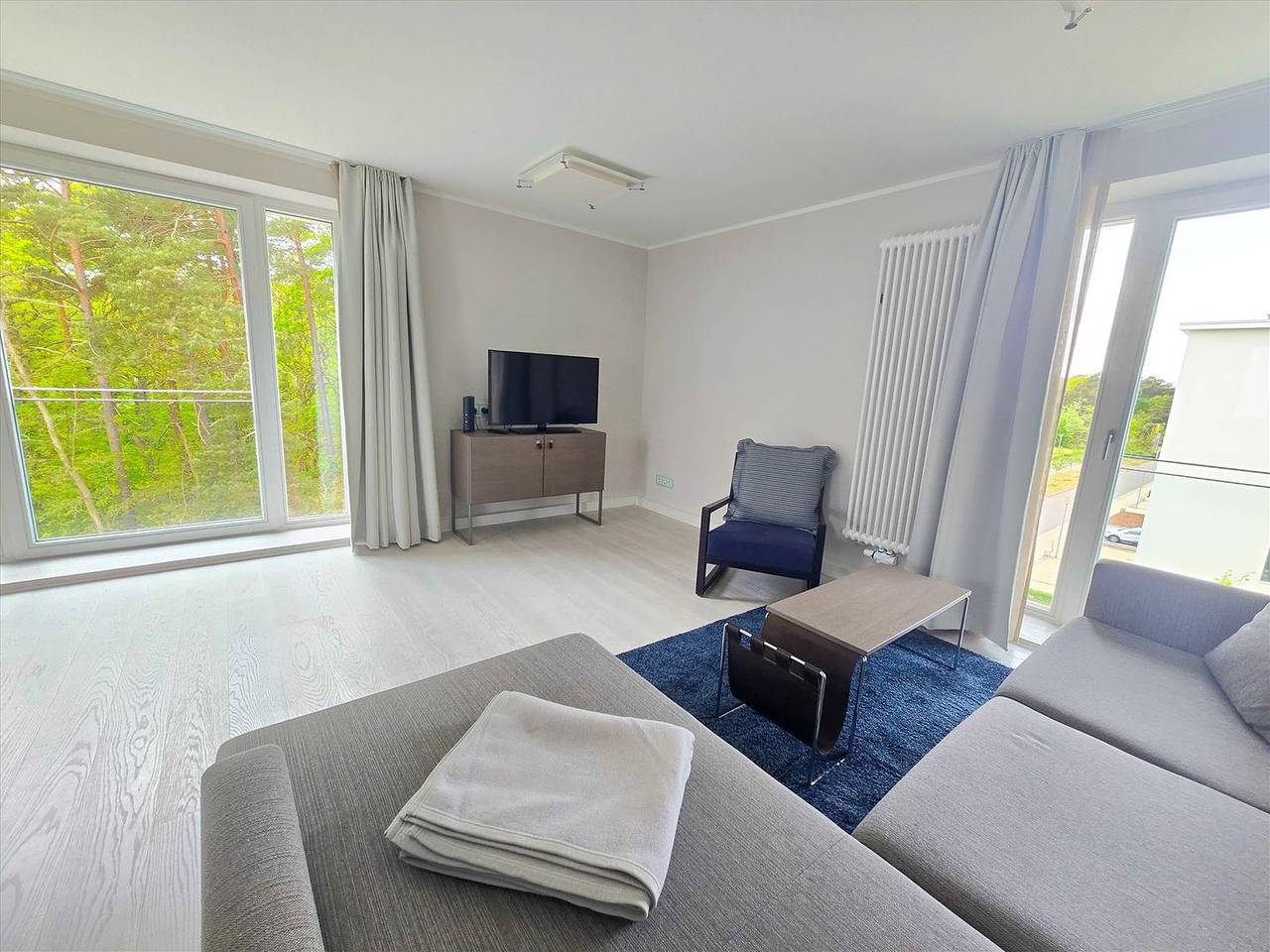 Ganze Wohnung, Attraktive Ferienwohnung "Strandlust" mit 1 Schlafzimmer zur Sonnenseite in Strand Prora, Binz