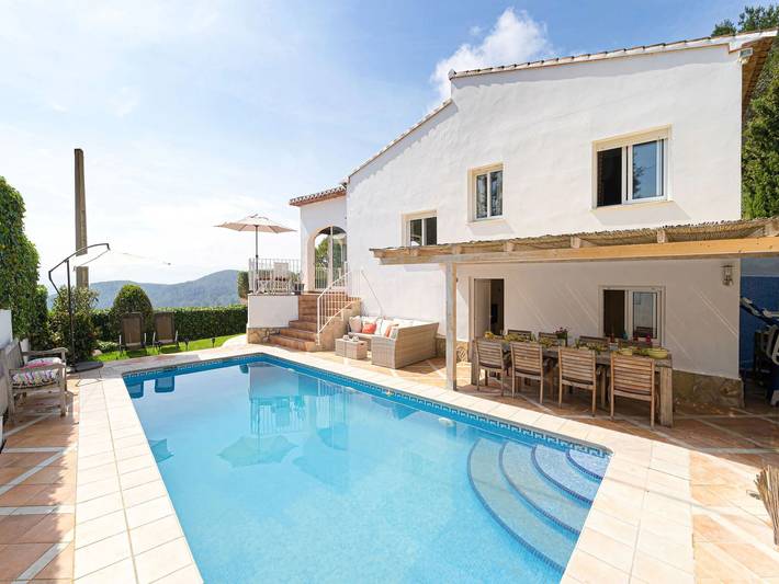 Villa pour 6 personnes, avec jardin et piscine à Oliva