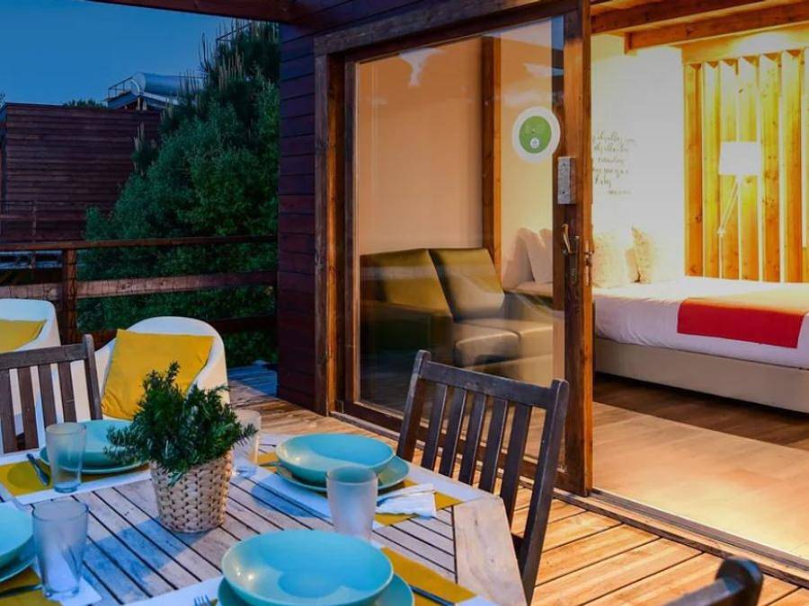 Wecamp Reserva Alecrim - Bungalow 2 personen - Compact hout in Costa Alentejana