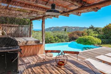 Villa für 4 Personen, mit Terrasse und Pool, kinderfreundlich auf Korsika