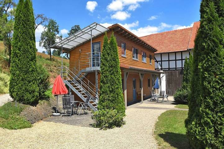 Bauernhof für 5 Personen, mit Balkon und Terrasse sowie Garten