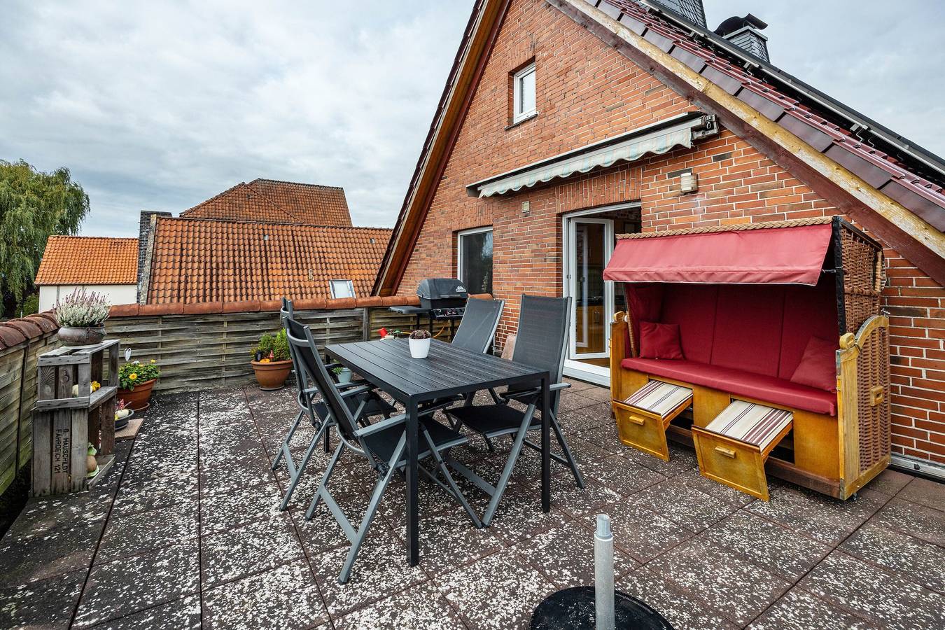 Ganze Wohnung, Ferienwohnung 'Apfelkorb' mit Privatterrasse und Wi-Fi in Jork, Altes Land Stade