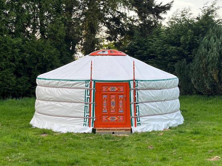 Tente pour 3 personnes, avec Jardin