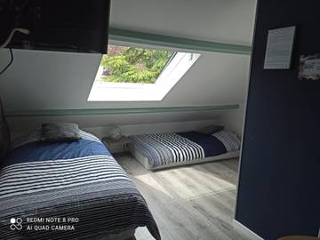 Maison d’hôte pour 2 personnes, avec jardin ainsi que terrasse et vue dans Neuilly