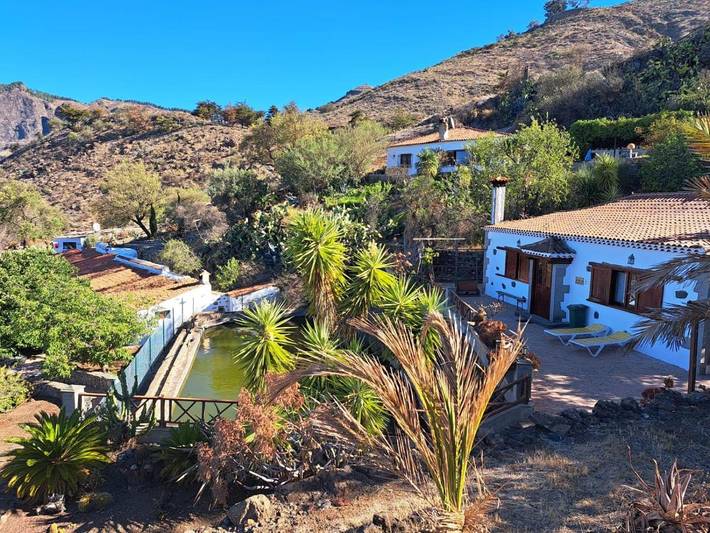 Casa rural para 7 personas, con Terraza y Jardín además de Piscina y Vistas en Tejeda - 3