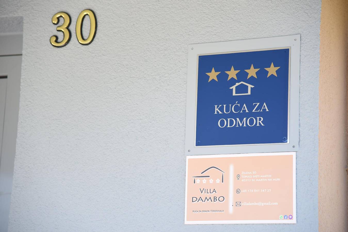 Ferienhaus "Villa Dambo" mit Pool und Grill in Medimurje