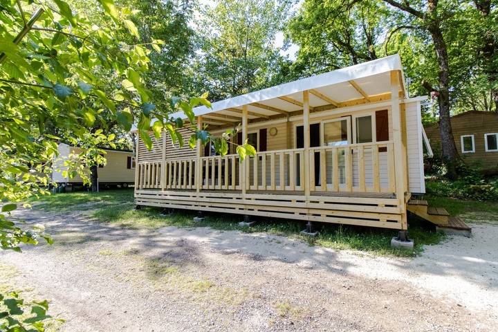 Mobil home pour 6 personnes, animaux acceptés à Saint-Martial-de-Nabirat - 2