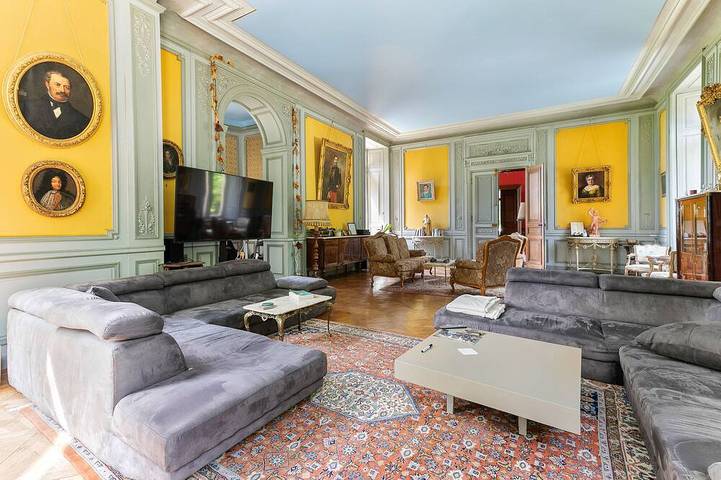 Château pour 28 personnes, avec jardin dans la Manche - 3