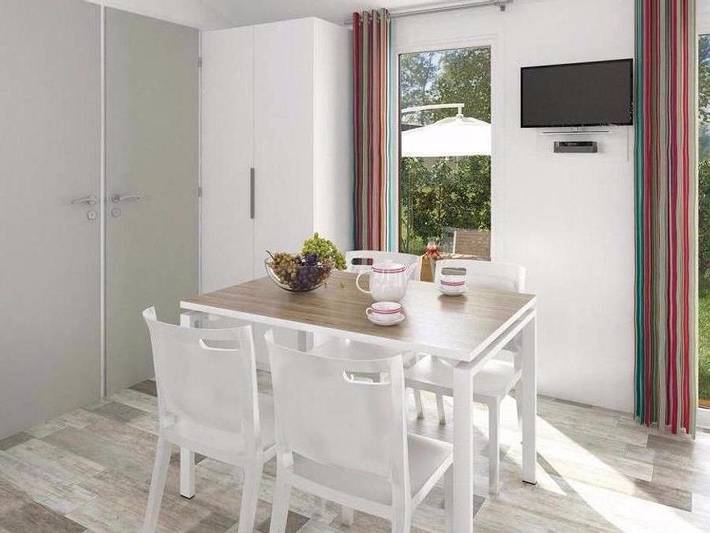 Mobil home pour 6 personnes, avec sauna à Mérens-les-Vals - 3