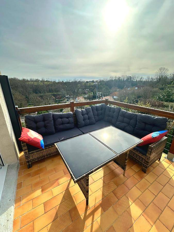 Maison de vacances pour 10 personnes, avec Balcon et Jacuzzi ainsi que Terrasse et Jardin à Berneval-le-Grand