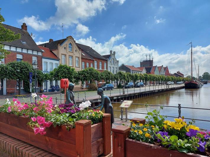 Ferienwohnung für 4 Personen, mit Terrasse und Garten in Weener - 2