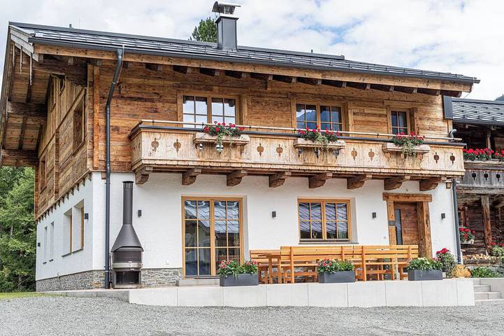 Chalet für 10 Personen, mit Balkon und Garten sowie Sauna
