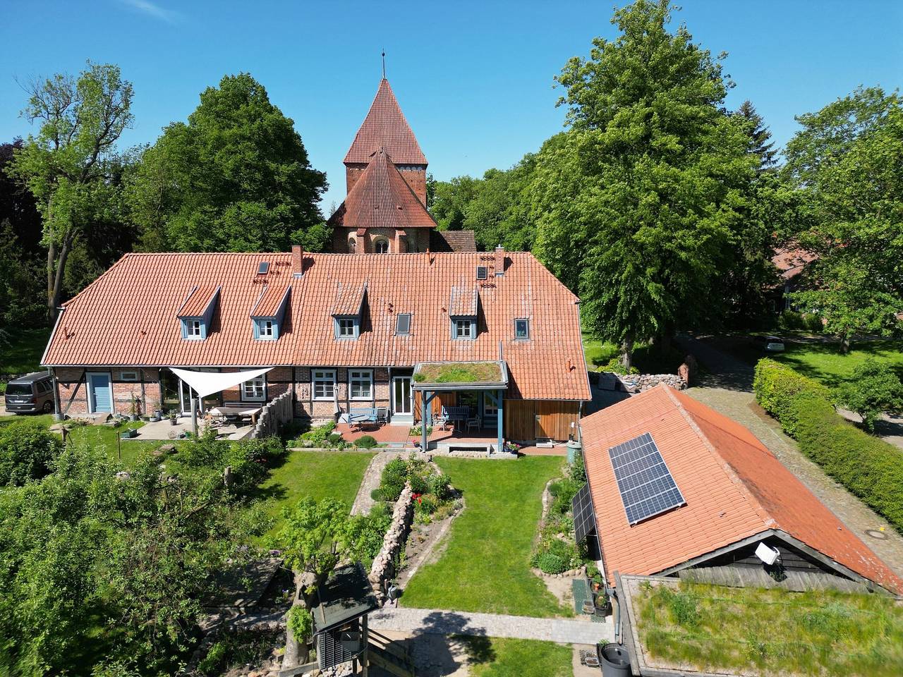 Apartamento vacacional entero, Alte Dorfschule Lübow (Dg in Lübow, North-West Mecklenburg (Wismar region)