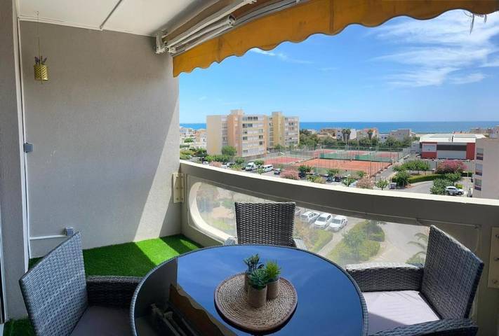 Gîte pour 3 personnes, avec Balcon et Vue dans Office de Tourisme de Mauguio Carnon - 2