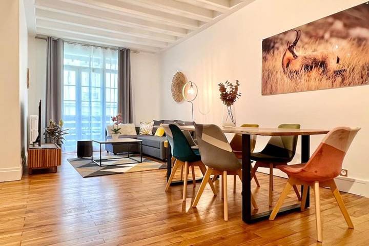 Appartement de vacances pour 6 personnes, avec vue et balcon