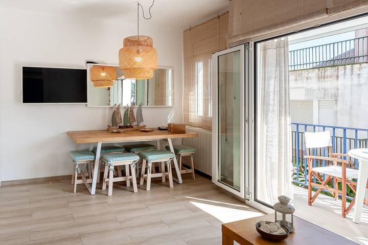 Location de vacances pour 8 personnes, avec balcon à Llafranc