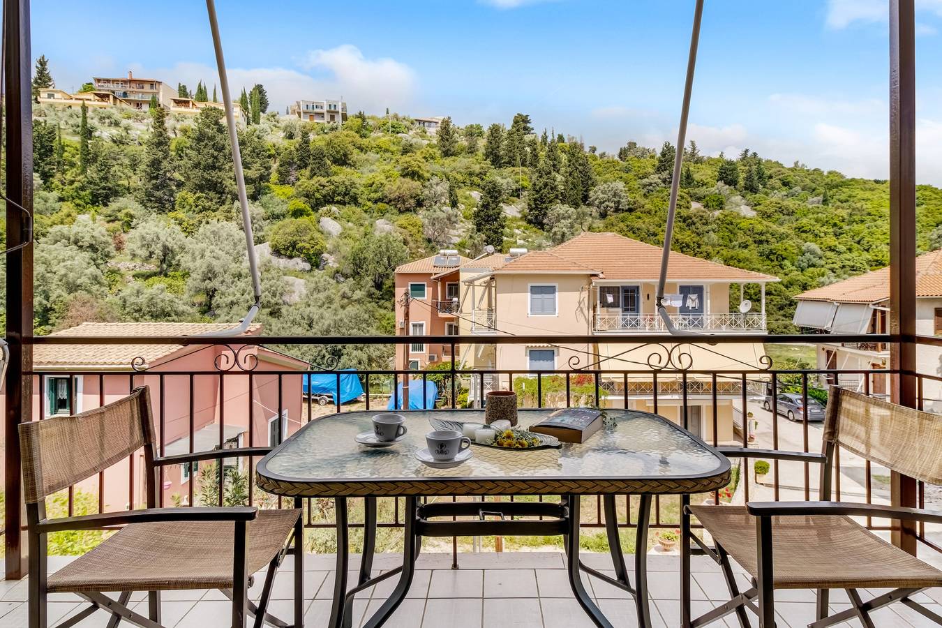 Ganzes Studio, Apartment „Nikoleta Studio 4“ mit Meerblick, Terrasse & Wlan in Nikiana, Alexandros