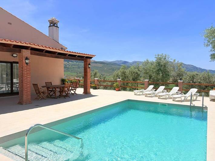 Casa de vacaciones para 14 personas, con piscina además de vistas y terraza - 1