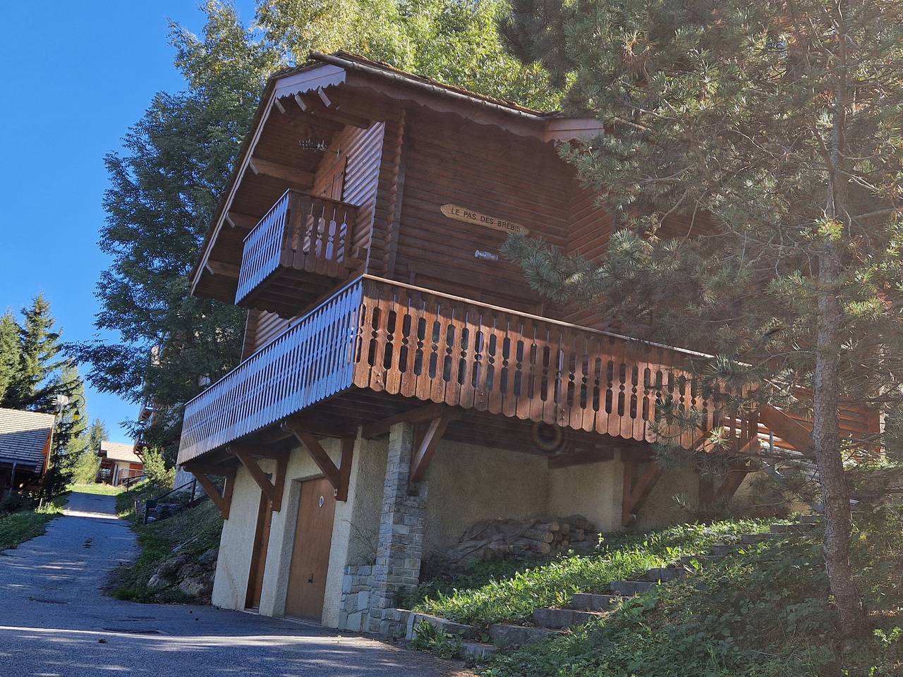Familienchalet mit Kamin in La Plagne, nahe Station in La Plagne, Aime-la-Plagne