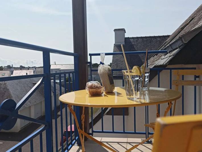 Appartement de vacances pour 4 personnes, avec Balcon à Le Croisic