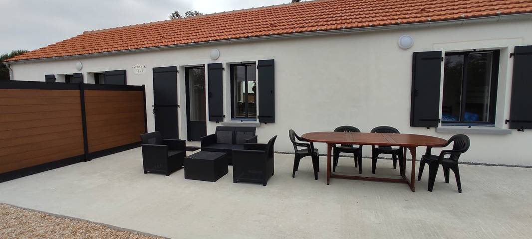 Maison de vacances pour 8 personnes, avec jardin et jacuzzi, adapté aux familles à Commequiers
