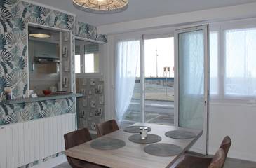 Gîte pour 4 personnes, avec terrasse, animaux acceptés dans Plage du Treport