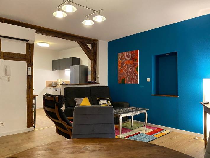 Appartement entier, Bugatti in Riquewihr in Riquewihr, Parc naturel régional des Ballons des Vosges