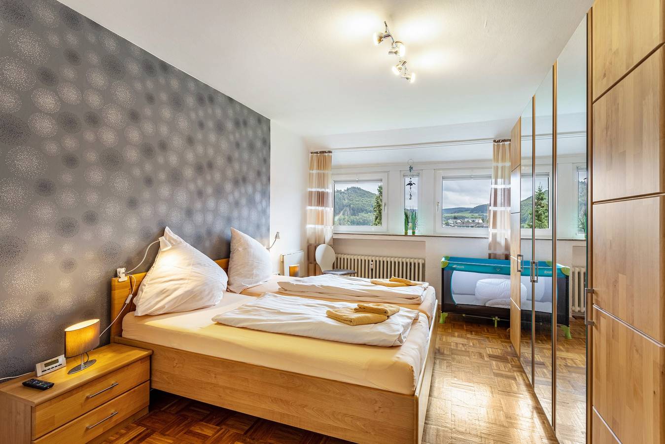 Ganze Wohnung, Ferienwohnung 'Gästehaus Centrum Typ 15' mit Balkon und Wi-Fi in Willingen, die Mittelgebirge