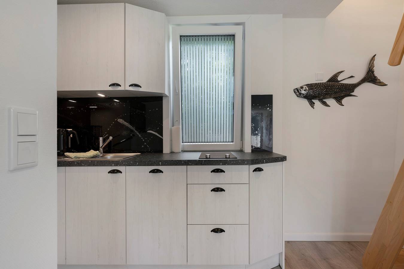 Ganze Wohnung, Ferienwohnung 'Heinz Rolefs' mit gemeinsamer Terrasse, Gemeinschaftsgarten und Wlan in Pellworm, Nordseeküste
