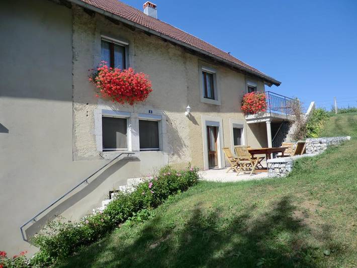 Gîte pour 11 personnes, avec Balcon ainsi que Terrasse et Jardin