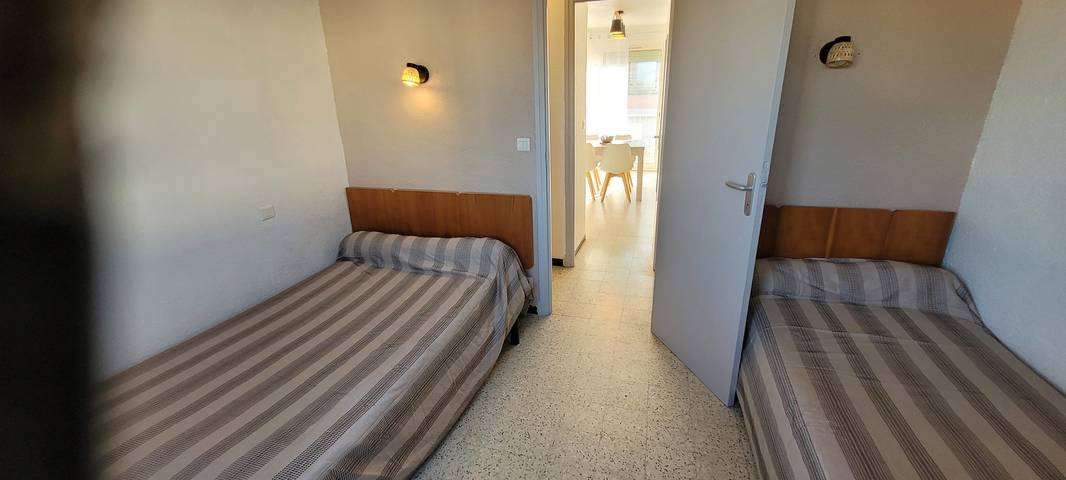 Ganze Wohnung, Ferienwohnung für 4 Personen mit Balkon in Port-la-Nouvelle, Mittelmeerküste (Frankreich)