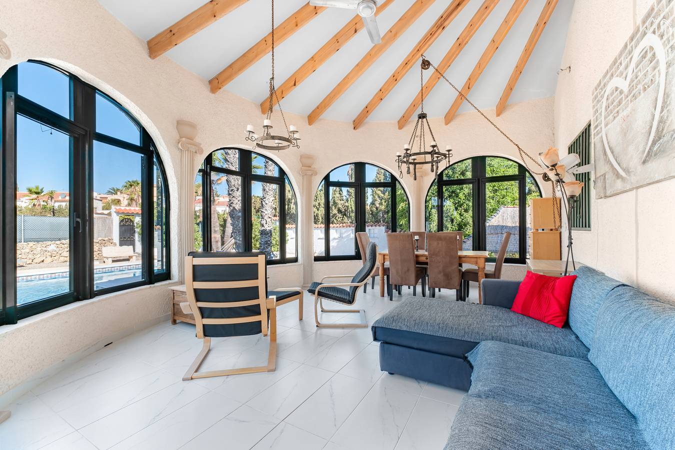 Villa för 6 Personer med trädgård in San Fulgencio, Costa Blanca