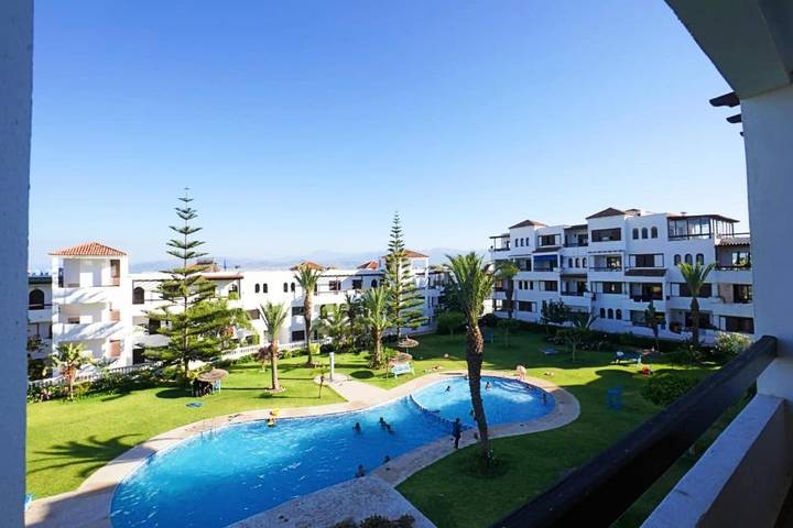 Apartamento de vacaciones para 4 personas, con piscina y balcón - 1