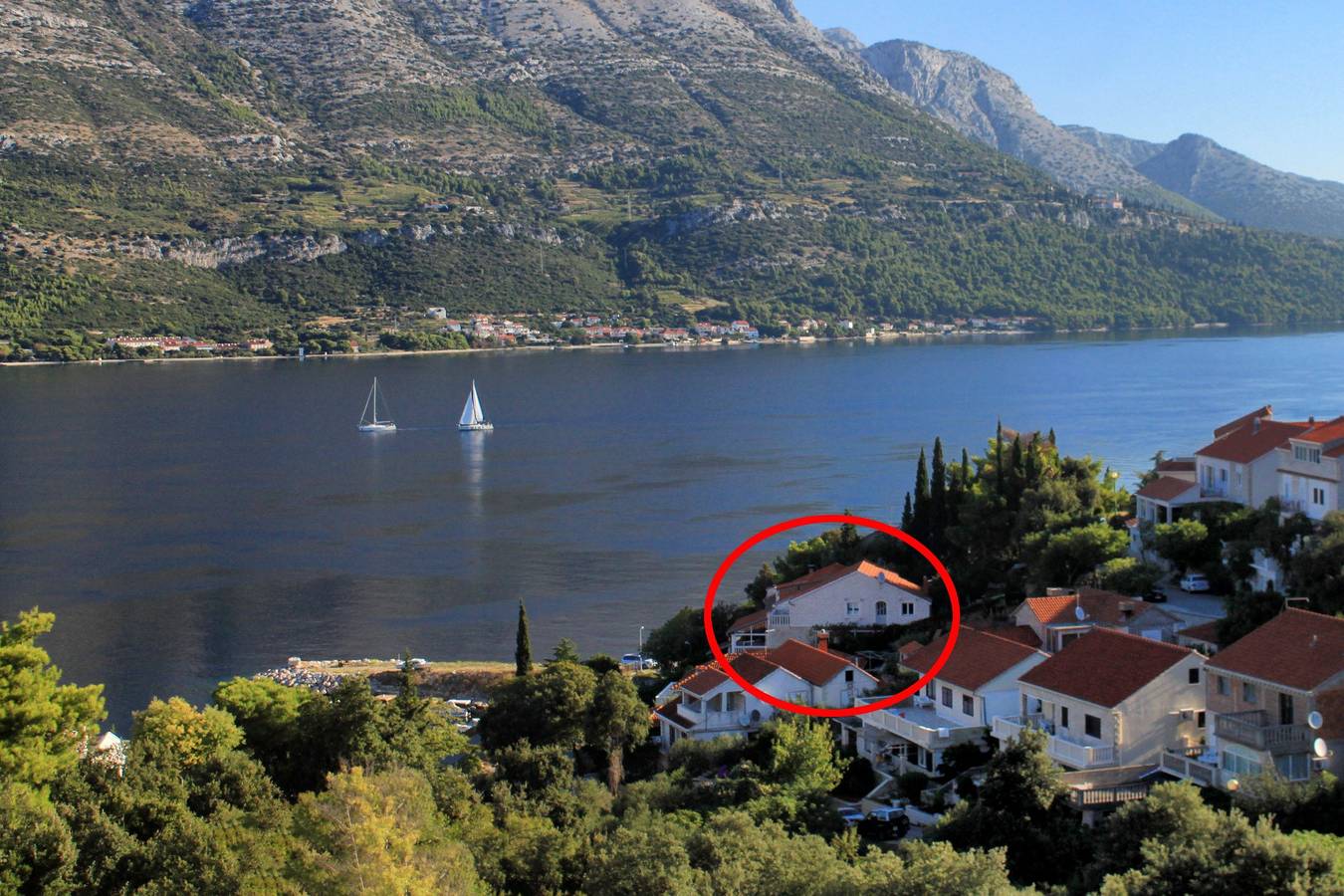 Ganze Wohnung, 1-Zimmer-Ferienwohnung mit Terrasse und Meerblick Medvinjak, Korcula A-4439-a in Medvinjak, Korcula
